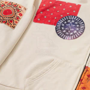 Top de alta calidad de talla grande adultos Patchwork sudaderas con capucha logotipo personalizado hombres sudaderas con capucha mejores hombres ropa Casual Patchwork sudaderas con capucha - Product Image 6