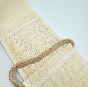 MIA MED Eco-Friendly Biodegradable Natural <b>Loofah</b> Body Scrub Bath Shower Tool Simple Long Design Bulk Packaging Private Label - Product Image 5