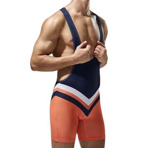 Combinaison de lutte unisexe sur mesure OEM, sublimation, respirante, taille plus 6XL - Product Image 3