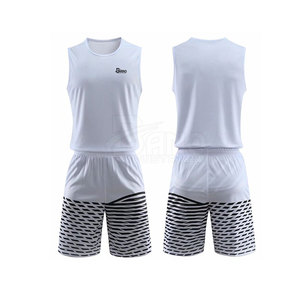 Maillot de basket-ball pour hommes de taille plus, respirant et à séchage rapide, fabriqué au Pakistan, short de sublimation, couleurs personnalisées, 100% coton - Product Image 1