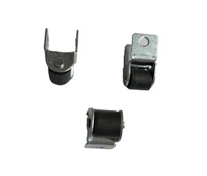 Soporte Giratorio de Plástico para Muebles con Rueda de Goma, Rueda Giratoria Ajustable, Herraje de Montaje con Capacidad de Carga de 40 kg para Base de Cajón de Gabinete - Product Image 5