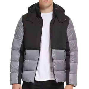 New Design Full Sleeve Winter <b>Puffer</b> <b>Jacket</b> Slim Fit Plain <b>Puffer</b> <b>Jacket</b> Custom Made Winter <b>Puffer</b> <b>Jackets</b> - Product Image 1