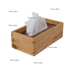 Caja de Servilletas de Madera de la Mejor Calidad, Diseño Simple, Tamaño Personalizado, Caja de Almacenamiento de Servilletas para Proveedor Mayorista - Product Image 2