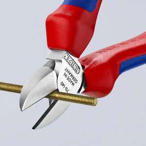Alicates de Corte Diagonal Knipex Cromados con Empuñaduras Multicomponentes - Product Image 5