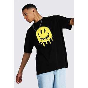 เสื้อยืดผ้าฝ้ายพิมพ์ลาย DTG เสื้อยืดพิมพ์ลายสำหรับผู้ชายแนวสตรีทเสื้อยืดลายกราฟิก - Product Image 4