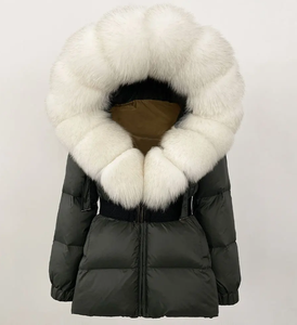 Chaqueta con cremallera para mujer a prueba de viento de primera calidad, elegante chaqueta de invierno al por mayor, fabricante de chaquetas acolchadas para mujer OEM - Product Image 6