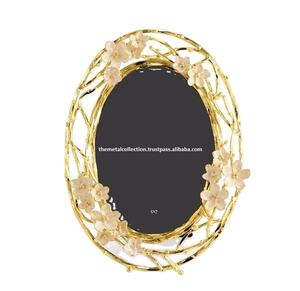 Cadre Photo tendance suspension murale en métal et verre pour décoration murale couleur or verre cadre métallique suspension murale salon cadre Photo - Product Image 1