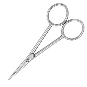 Ciseaux à cuticules professionnels incurvés pour la beauté, lame tranchante pour un toilettage de précision, acier inoxydable à haute teneur en carbone, finition mate - Product Image 4