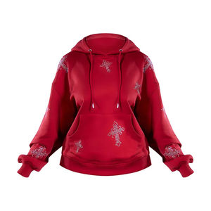 MOVATEXTILE Combinaison de jogging unisexe personnalisée en usine, sweat à capuche court et lavé à l'acide, ensemble de survêtements pour femmes - Product Image 5