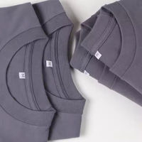 Fabricant d'usine Conception de gaufrage personnalisée 100% T-shirts en pur coton T-shirts d'impression surdimensionnés vierges pour hommes