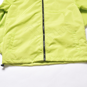 Veste de pluie imperméable pour hommes, légère et personnalisée, pour la randonnée en plein air, avec fermeture à glissière, imperméable, avec capuche, coupe-vent - Product Image 5