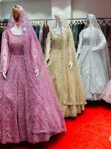 Lehenga Choli Pakistaní con Bordado Intenso, Estampado Digital, Artículos en Existencia, Mejor Precio de Fábrica, Vestido de Fiesta de Encaje, Gran Venta - Product Image 4