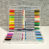 Marqueur acrylique liquide direct étudiant empilable tête molle graffiti insipide coloré pour la créativité des enfants