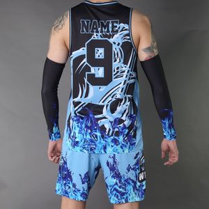 2024 gilet de basket-ball imprimé techniques séchage rapide adulte et jeunesse uniforme de basket-ball pour la formation de jeu nouvelle conception respirante - Product Image 6