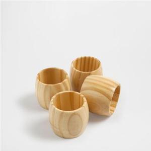 Anneau de serviette rustique fait main en corne, durable, élégant, poli, style classique européen, décoration de table de mariage, écologique - Product Image 4