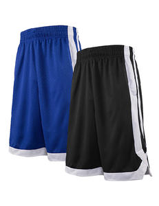 Pantalones cortos de baloncesto para hombre, con logo personalizado bordado, malla de secado rápido, con bolsillos - Product Image 1