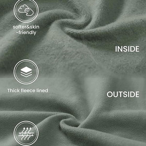 Sudadera cálida con media cremallera con ajuste relajado y cordón ajustable para uso durante todo el día Sudadera con capucha de media cremallera de estilo informal - Product Image 6