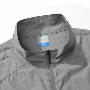 Chaqueta informal con cremallera de color en contraste para hombre de alta calidad superventas para invierno - Product Image 5