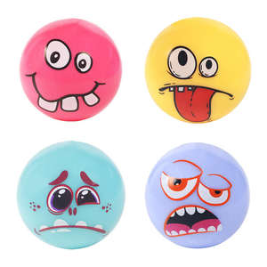 Juguete de malabares Unisex para niños de Color personalizado, pelota hinchable de goma ligera a granel, juguete promocional de Material TPR con impresión de logotipo - Product Image 4