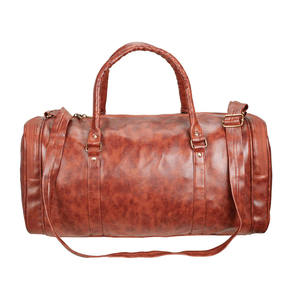 2022 Hot Selling Genuine <b>Leather</b> Women's Weekender Duffle Bag High Quality Business Style Zipper Large Capacity Low MOQ Direct - Product Image 5