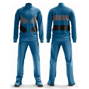 Survêtement de sport en molleton respirant 100% coton pour hommes, quantité minimale de commande bas, entraînement d'échauffement, football en gros - Product Image 4