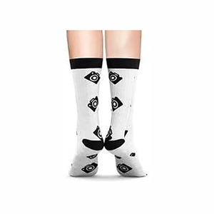 Chaussettes antidérapantes de haute qualité conçues sur mesure pour hommes avec logo inférieur de sublimation populaire prix d'usine - Product Image 4