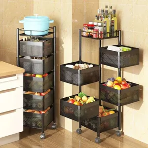 Étagère pour cuisinière magnétique rotative en acier inoxydable, type sol, ensemble de 3 pièces, étagères de <span class=keywords><strong>cuisine</strong></span> <span class=keywords><strong>vintage</strong></span> - Product Image 3