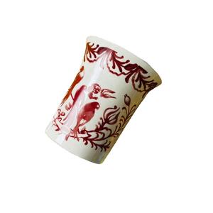 Macetas de Cerámica Hechas a Mano de Color Rojo y Blanco, Maceta de Cerámica para Regalo de Amigos - Product Image 5