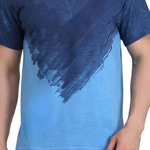Dernier modèle T-shirts à manches courtes/col rond de haute qualité à sublimation pour hommes T-shirts d'été décontractés en coton à sublimation - Product Image 5