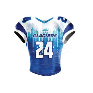 ขายส่งเสื้อฟุตบอสไตล์อเมริกันล่าสุดและชุดกางเกงแบบกําหนดเอง ออกแบบเองชุดอเมริกันฟุตบอลแห้งเร็ว - Product Image 5