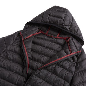 Veste d'hiver matelassée en duvet pour homme, imperméable, épaisse, en polyester, personnalisable, vente chaude 2026, différentes couleurs, service OEM - Product Image 3