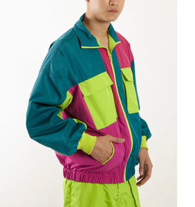 Chaqueta Deportiva Impermeable con Logotipo Personalizado para Hombre, Ligera, Negra, de Nailon Arrugado, Cortavientos, con Cierre y Tela Personalizada, la Mejor Chaqueta - Product Image 3