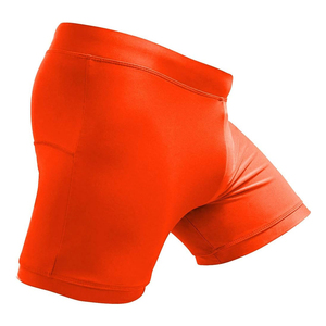 Mma กางเกงขาสั้นต่อสู้ tudo Vale tudo 100% สแปนเด็กซ์แข็งแรงสร้างและเย็บคู่สีส้ม Vale tudo Fight shorts - Product Image 1