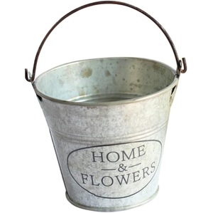 Prix le plus bas, jardinière galvanisée, petits seaux en métal pour vase à fleurs, plantation de ferme, jardinières d'extérieur pour la décoration du jardin - Product Image 1