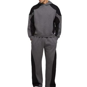 Nouveau style de survêtement pour homme, prix de gros, nouvelle arrivée, couleur unie, respirant, survêtement pour homme très vendu 2026 - Product Image 1
