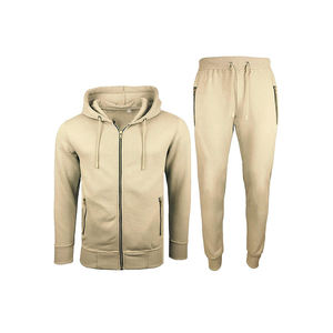 Logotipo personalizado y diseño Chándal elástico de manga larga de estilo informal ajustado completo para hombres - Product Image 1