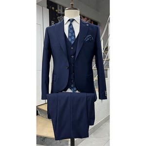 Costume pour homme Business Ready 80 Laine 20 Polyester Slim Fit pour le bureau et les présentations - Product Image 1