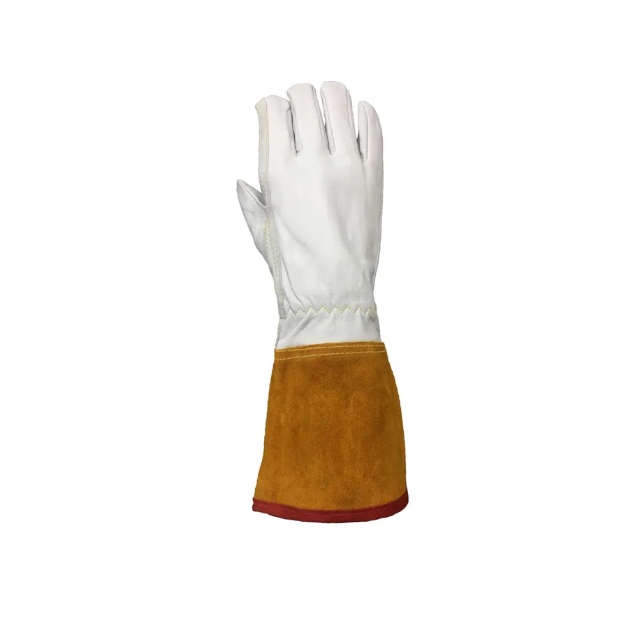 Pro Style Genuine Leather Training High Quality Cheap Speed Gloves 4 Layers Natural Foam Comfortable Quality