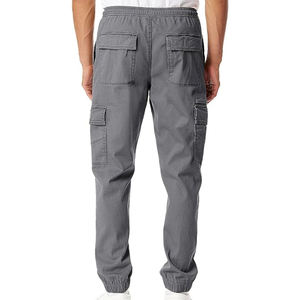 Pantalons de jogging pour hommes multi-poches Pantalons cargo d'entraînement OEM ODM Pantalons de survêtement personnalisés Fabricants de l'usine du Bangladesh - Product Image 3