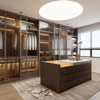 Système de dressing sur mesure BOSNiE, meubles de chambre à coucher modernes, armoire de rangement en bois, écologique, montage facile, durable