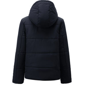 Wholesale Custom 100% Polyester Breathable Outdoor <b>Man</b> Winter <b>Padded</b> <b>Jacket</b> Solid Color <b>Men's</b> <b>Hooded</b> Puffer <b>Jackets</b> - Product Image 5