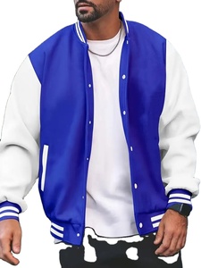 เสื้อแจ็คเก็ตบอมเบอร์วาร์ซิตี้สำหรับผู้ชาย ระบายอากาศได้ดี พร้อมขนแกะ เสื้อโค้ทลำลอง ปี 2026 - Product Image 2