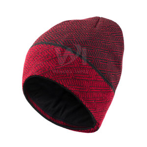 Gorros de Punto Ligeros con Diseño de Logotipo Personalizado al por Mayor, Gorros de Invierno Cálidos de Alta Calidad, Gorros de Jacquard - Product Image 2