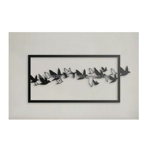Excellente qualité Art mural pour salon taille personnalisée forme aluminium métal suspendu décoration murale intérieure pour la maison hôtels - Product Image 3