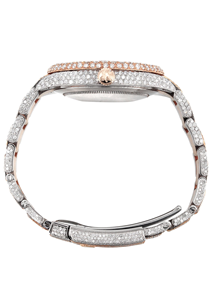 Montre Moissanite Iced Out avec montre de luxe conçue et de style moderne pour hommes par les exportateurs indiens Fournisseurs de gros - Product Image 3