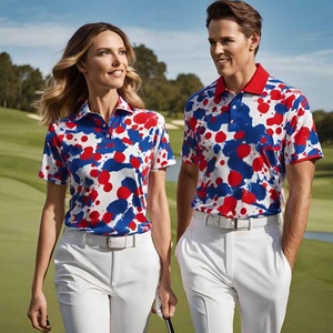 Robe de golf légère de haute qualité ODM OEM UV 50 recyclée pour polos avec short intégré brodé et logo imprimé - Product Image 6