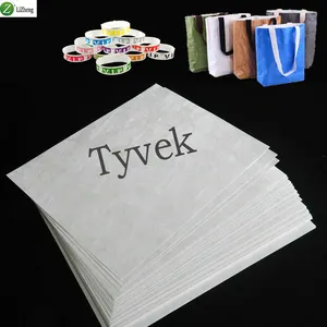 Lizheng Tyvek A2 A3 feuilles doux et durable non tissé étanche tyvek papier jante tissu 1073b 1443r tyvek papier