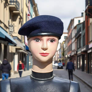 Béret en laine unisexe pour la sécurité et les forces armées saoudiennes - Product Image 3