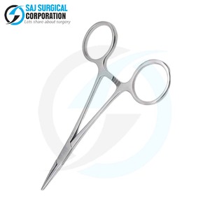 Fórceps de arteria hemostática de acero alemán Premium grado quirúrgico para sujeción de precisión en cirugía general y vascular - Product Image 4