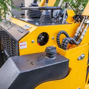 Yhs750 मिनी व्हील्ड लोडर | 0.15 मीटर बकेट | 18.4kw पावर | एपा स्टेज वी सी प्रमाणित | उद्यान फार्म निर्माण के लिए - Product Image 5